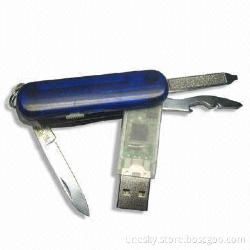 USB Flash Drive with 512MB to 4GB Flash Memory Capacity and 11Mbps Reading Speed